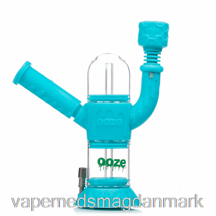 Vape Væske Ooze Kranium Silikone Vandrør Aqua Blågrøn (blågrøn)
